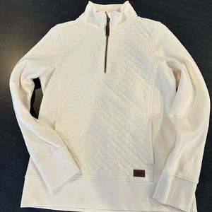 LL Bean Quilted Quarter Zip